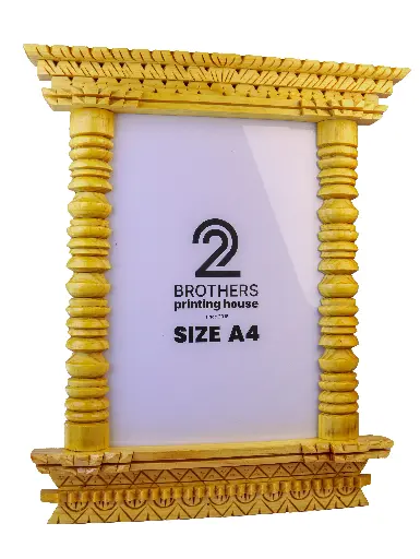 Aakhi Jhyal Wooden Frame 028